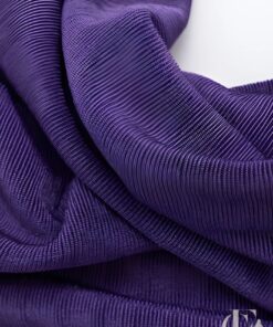 Combinaison soirée violette velours transparent col drapé halter