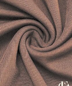 Combinaison moulante taupe jersey côtelé effet sculptant